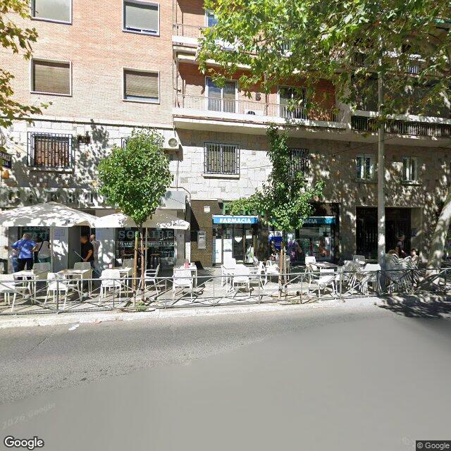 Street view near María De Marcos Cimiano in Madrid