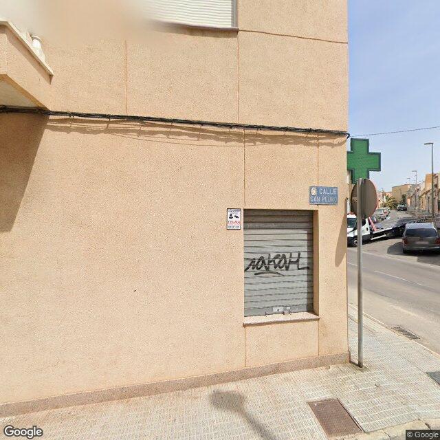 Street view near María Del Mar Y María Dolores Morales in Cartagena