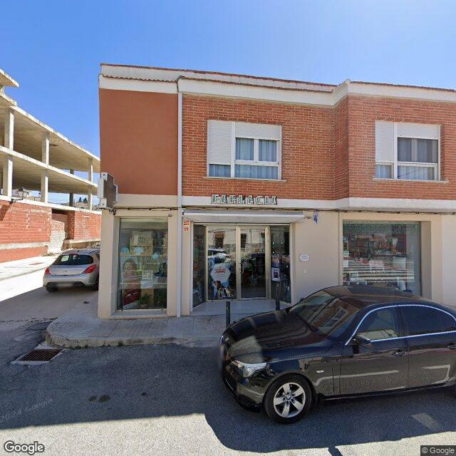 Street view near María Isabel Rufete Sáez in Alfafara
