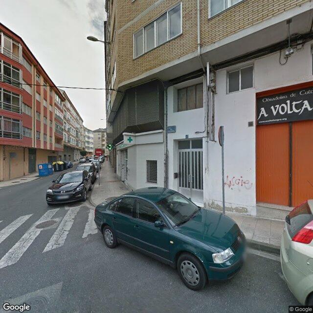 Street view near María Milagros Asorey Daviña in Lugo