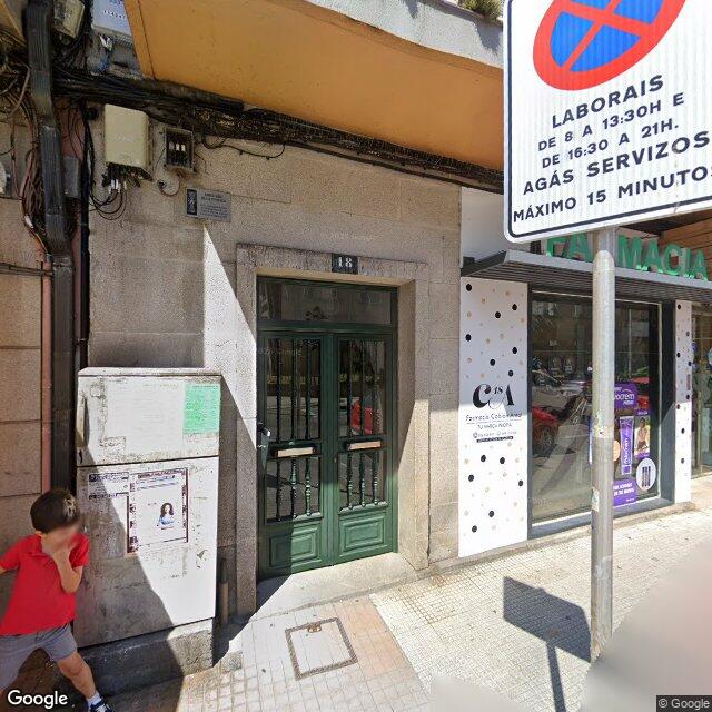 Street view near María Pilar Martín García in Pontevedra