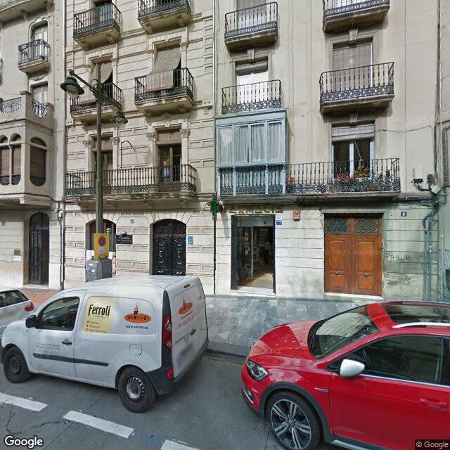 Street view near Mar Valero Más in Alcoi / Alcoy