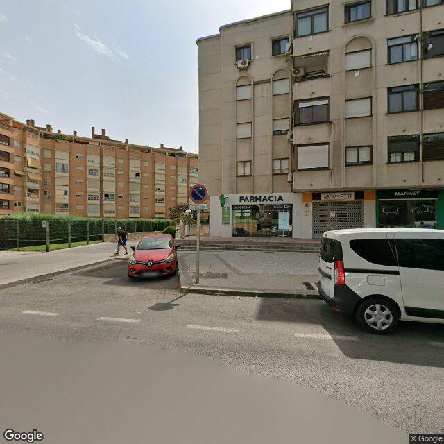 Street view near Maria Isabel Coma Fort in Madrid