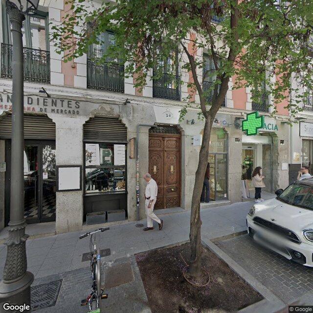 Street view near Maria Jose Sanchez Pasquin in Madrid