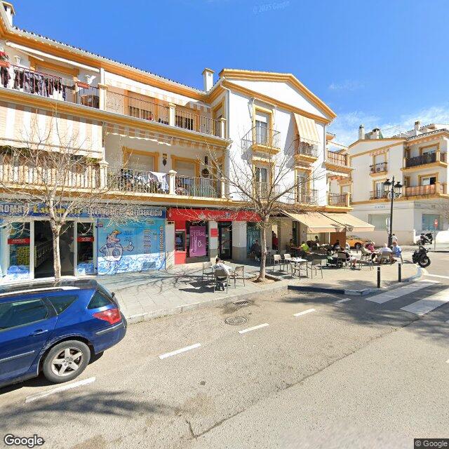 Street view near María Lourdes Caro González in San Pedro Alcántara