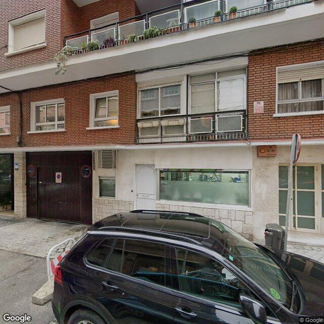 Street view near Maria Mercedes Sanchez-Casas Perez in Madrid