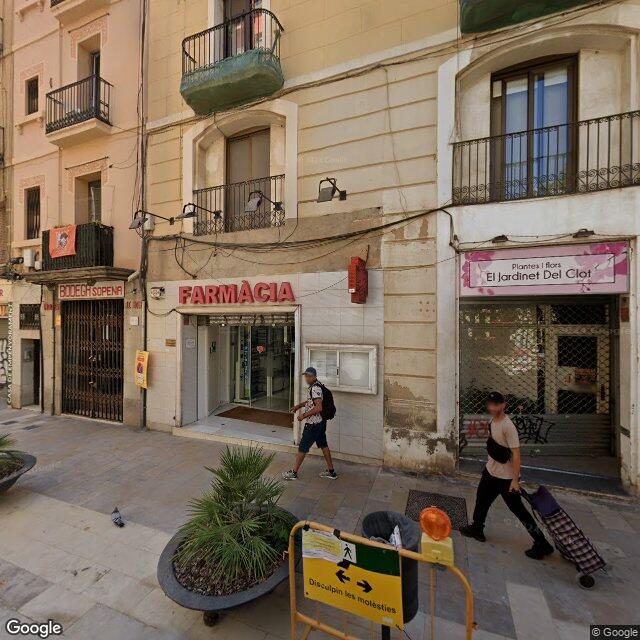 Street view near Maria Teresa Peñafiel Vercher in Barcelona