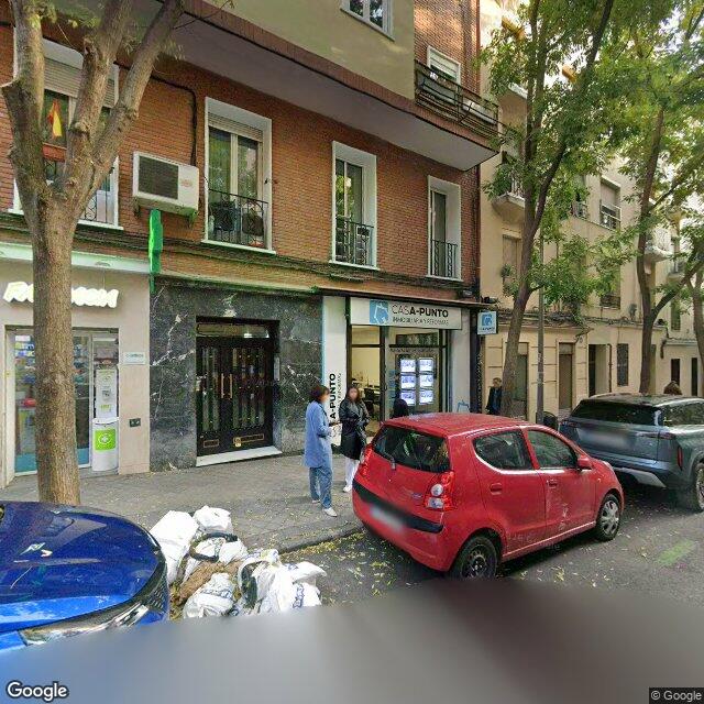 Street view near Marivela Rivas in Madrid