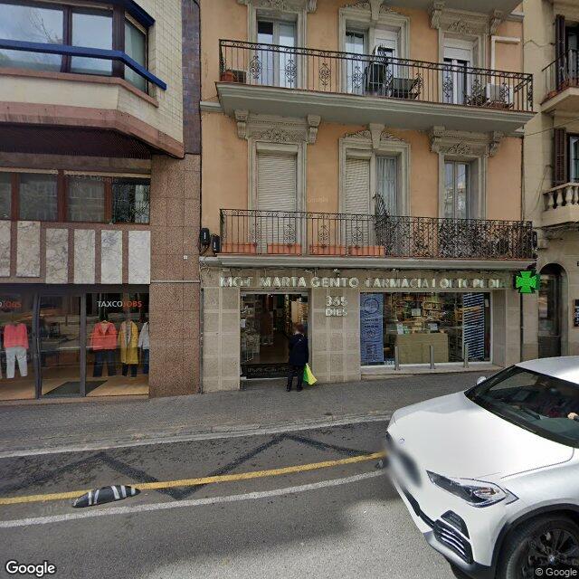 Street view near Marta Gento - Farmàcia I Ortopèdia in Barcelona