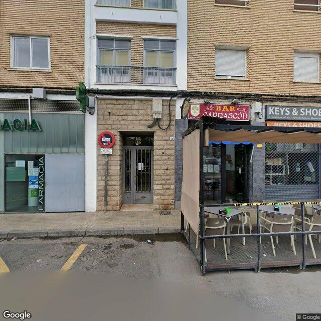 Street view near Mayo Orofino, Silvia in Zaragoza