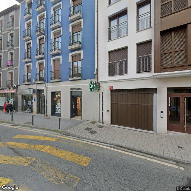 Street view near Mendinueta in Spain