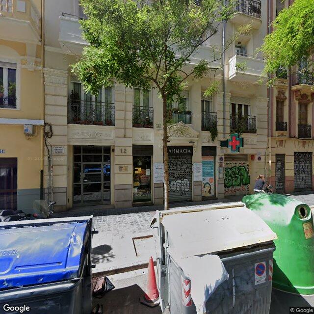 Street view near Miragall Farmacia in Valencia