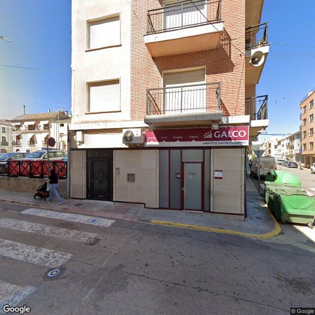 Street view near Mixent in Spain