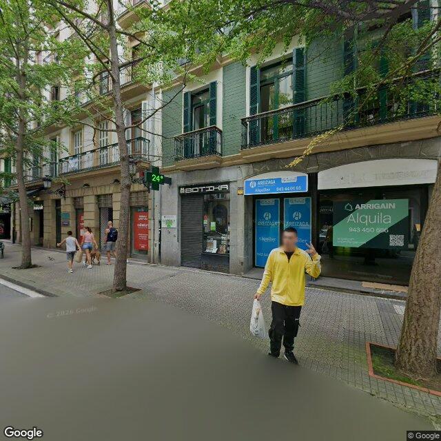 Street view near Mocoroa in Donostia / San Sebastián