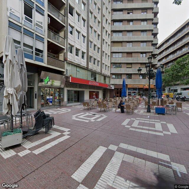 Street view near Molina Gaudo, Rosario in Zaragoza