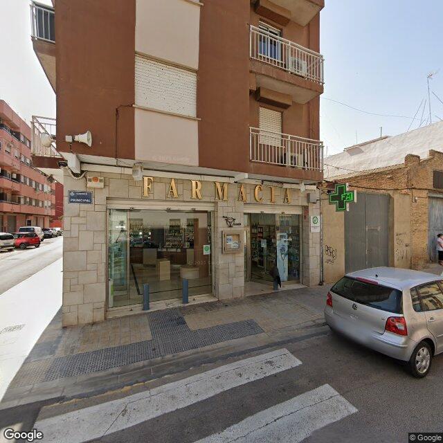 Street view near Morales Oliver in Spain