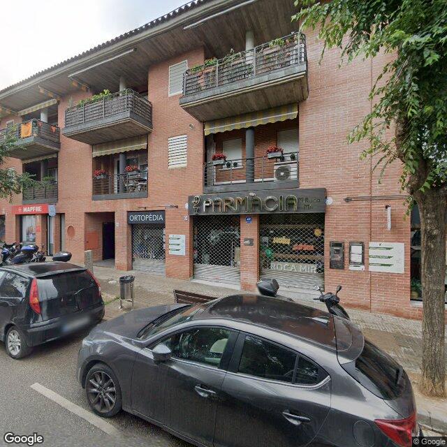 Street view near M.Roca Mir in Barcelona