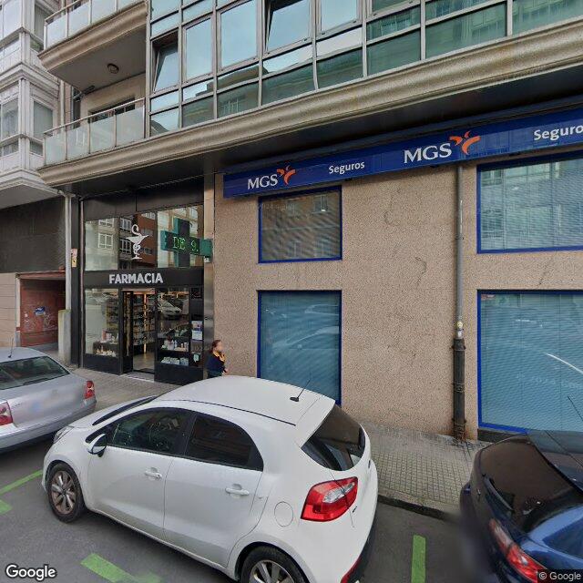 Street view near N.B.S. in A Coruña