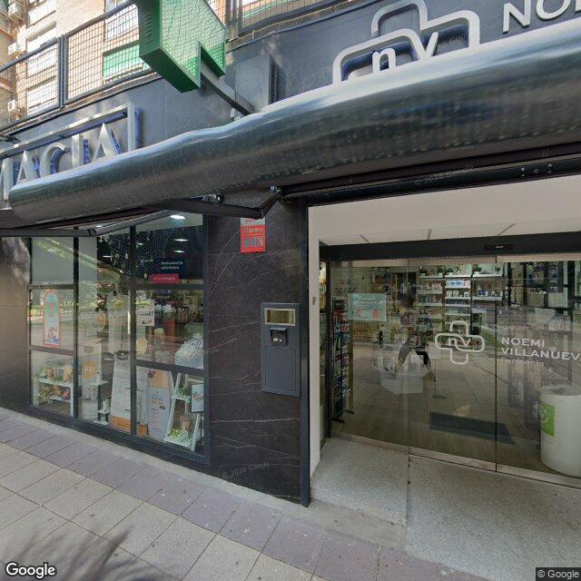 Street view near Noemí Villanueva Farmacia in Madrid