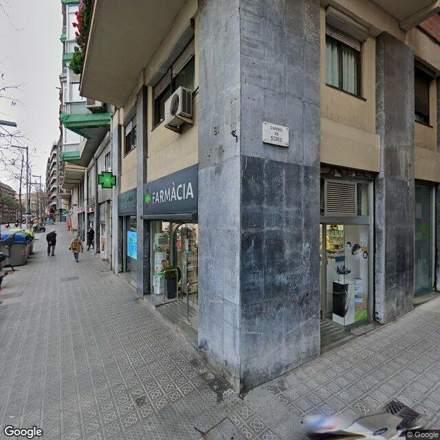 Street view near Nova Salut in Barcelona
