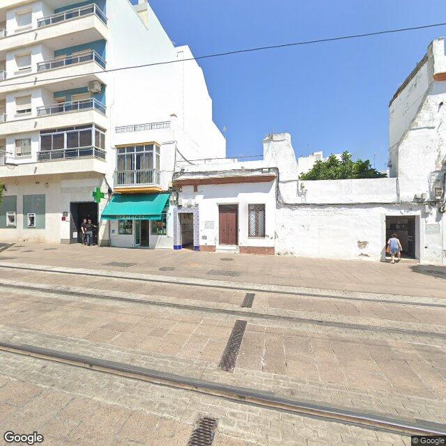 Street view near Nuestra Señora De La Oliva in San Fernando