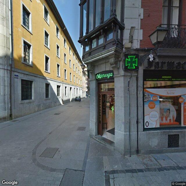 Street view near Olarreaga in Spain