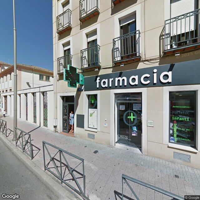 Street view near Olivares in Spain