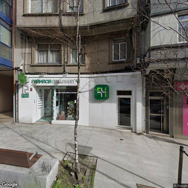 Street view near Orillamar 54 in A Coruña