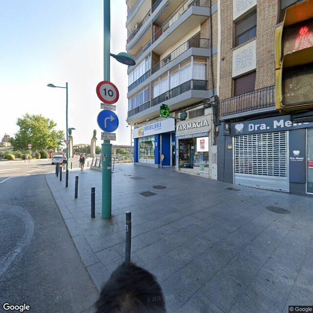 Street view near Pérez Mansilla, Consolación in Zaragoza
