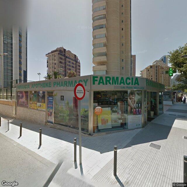 Street view near Pablo Villenueva García in Alicante