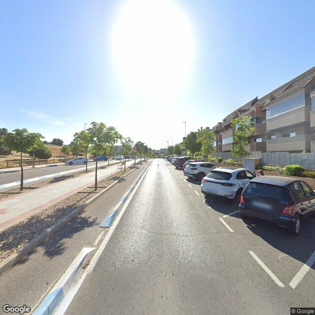 Street view near Pablo Vives Peñaranda in Rozas de Madrid, las