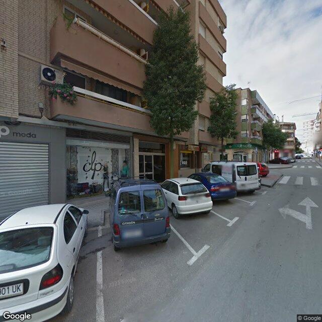 Street view near Paloma Roman Sevilla in Spain