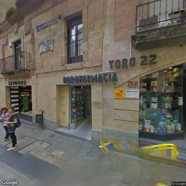 Street view near Parafarmacia Toro 22 in Salamanca