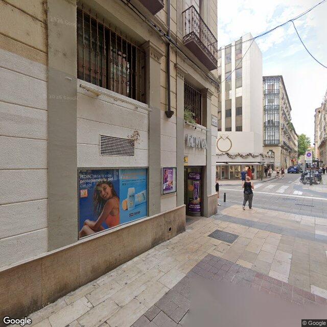Street view near Plaza Mayor, Manuel José in Zaragoza