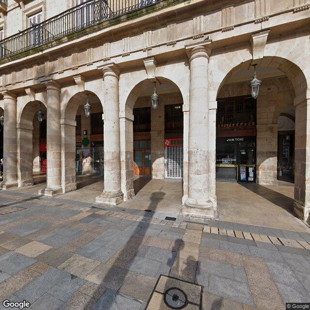 Street view near Plaza Nueva in Bilbao