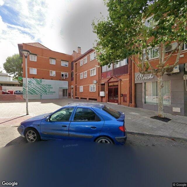 Street view near Purificacion Chaves Ballester in Mejorada del Campo