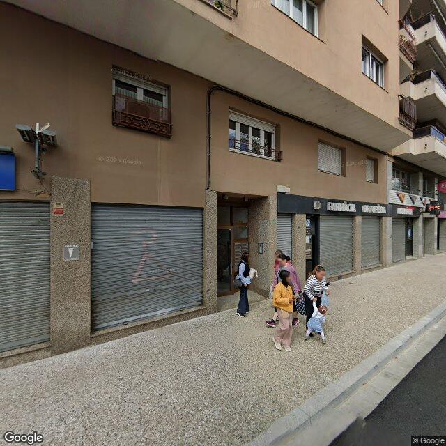 Street view near Quiroga Frigola in Gerona
