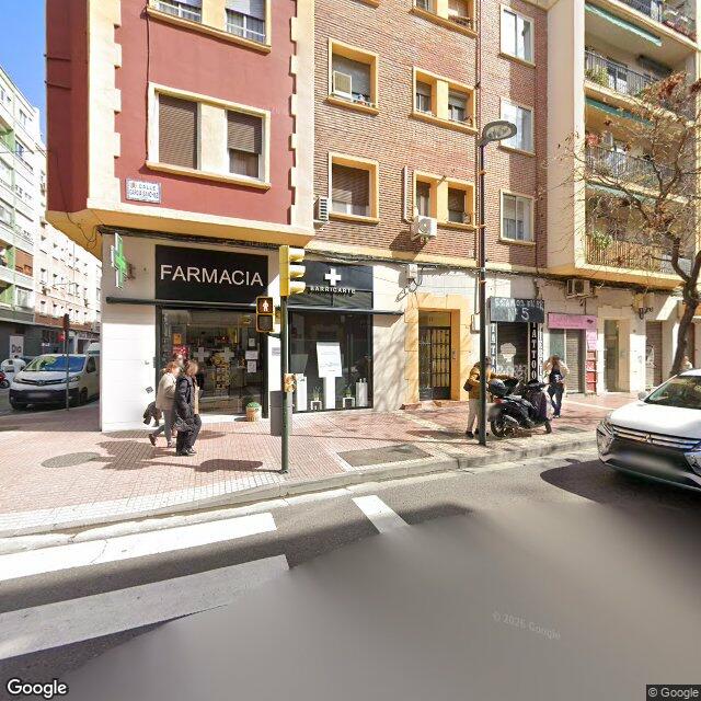Street view near Ramírez Compes, Asunción in Zaragoza