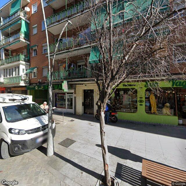 Street view near Roberto Diaz-Cano Seminario in Alcorcón