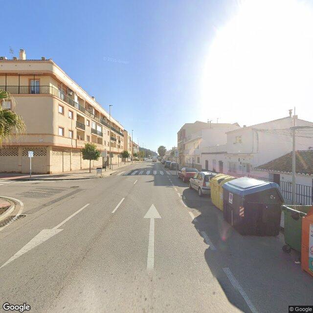Street view near Rodriguez Nofuentes, Gustavo in Algarrobo Costa
