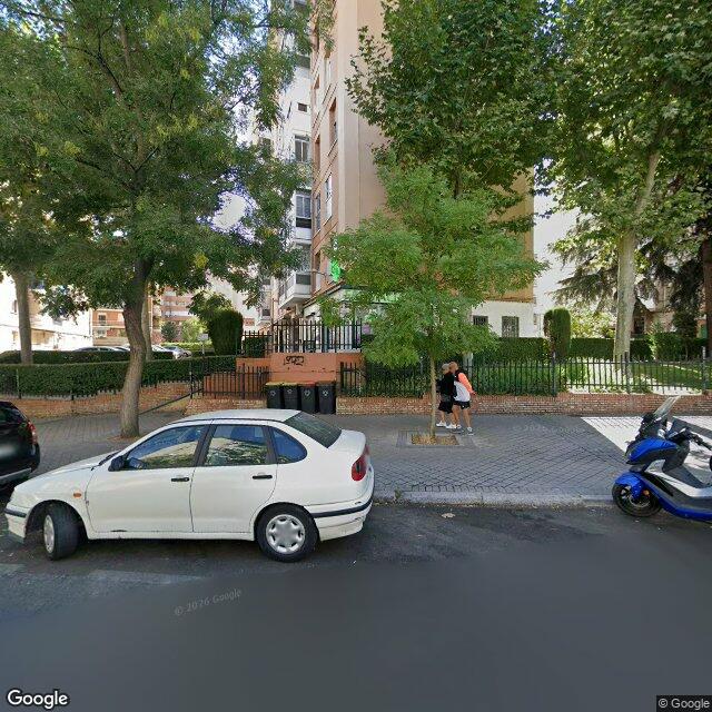 Street view near Rosario Marina Llorente Perez in Madrid