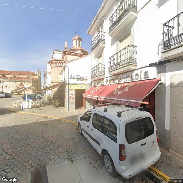 Street view near Rosvel Parafarmacia in Hinojosa del Duque