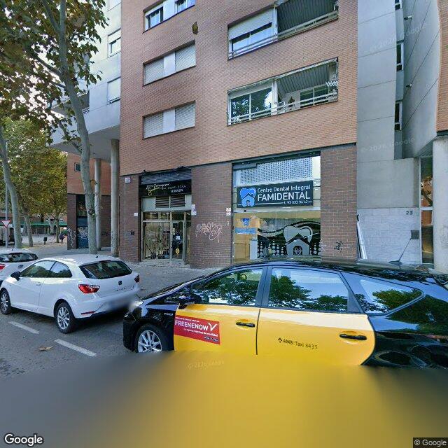 Street view near Rovirosa - Can Borrell in Spain