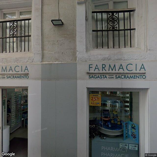 Street view near Sagasta Con Sacramento in Spain