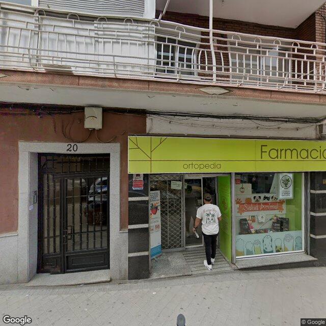 Street view near San Andres in Madrid