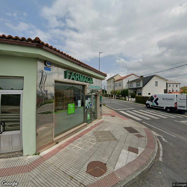 Street view near San Pedro in Ferrol