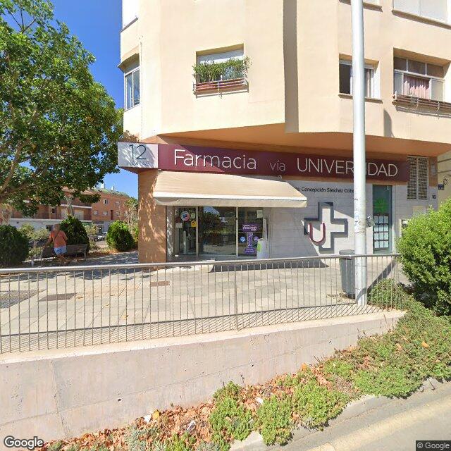 Street view near Sanchez Cobos, Concepcion in Malaga