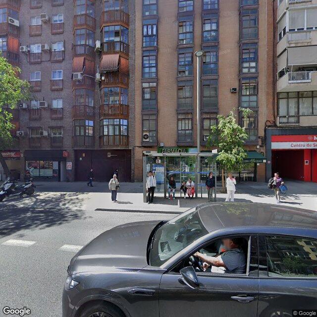 Street view near Sanginés in Madrid