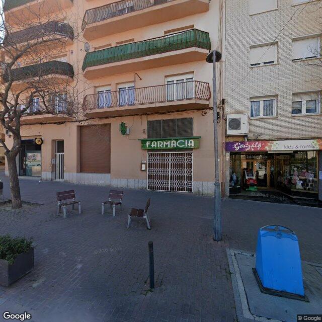 Street view near Secanell Roca in Barcelona