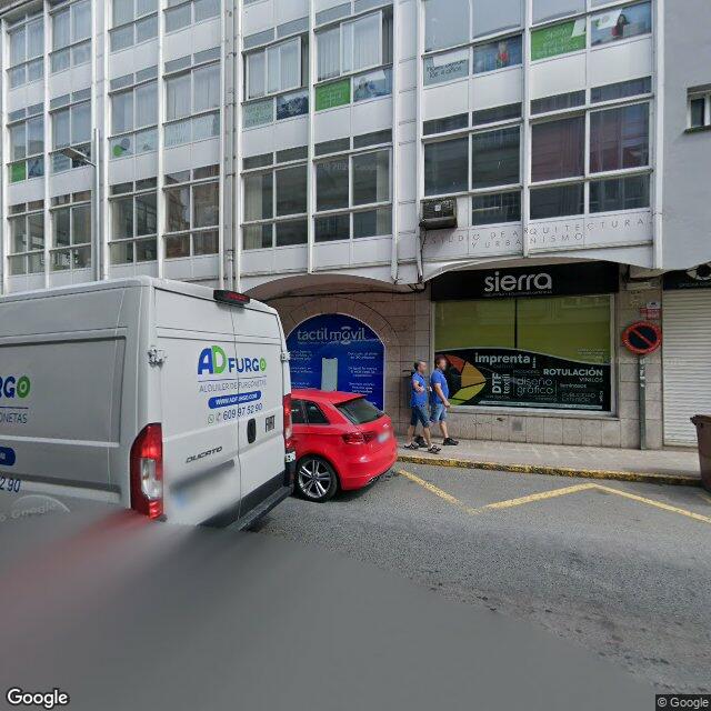 Street view near Sierra Publicidad in Spain